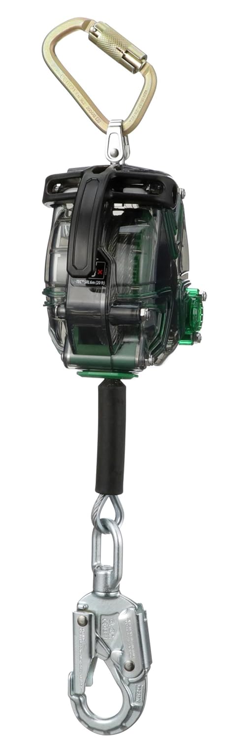 MSA V-Tec SRL 15m 50 pés. Cabo de aço inoxidável Ss Tak