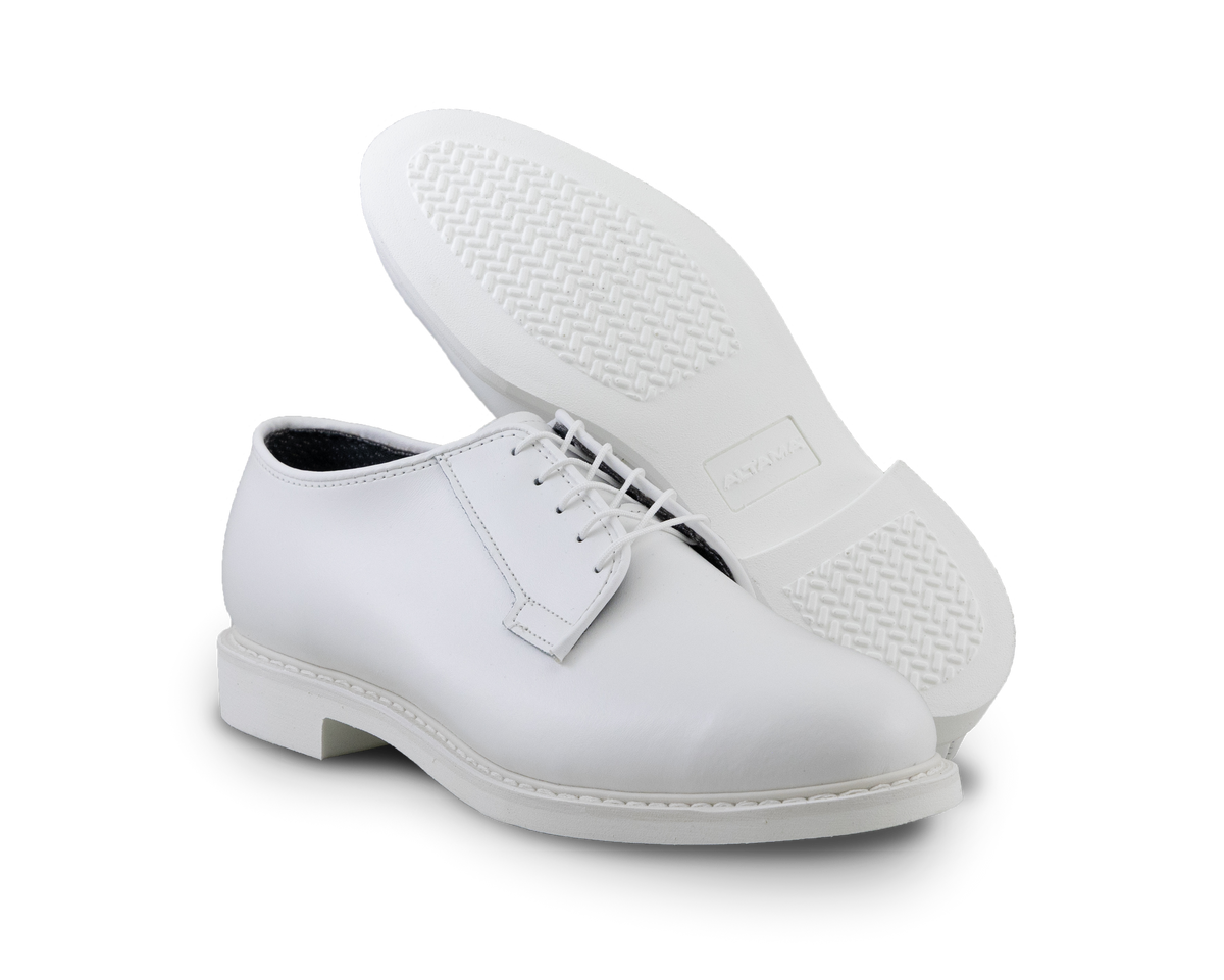 MIL-SPEC OXFORD - WHITE LEATHER