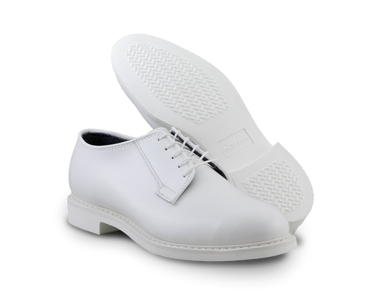 MIL-SPEC OXFORD - WHITE LEATHER