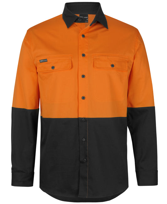 Kemeja Kerja Elastis HV L/S JB