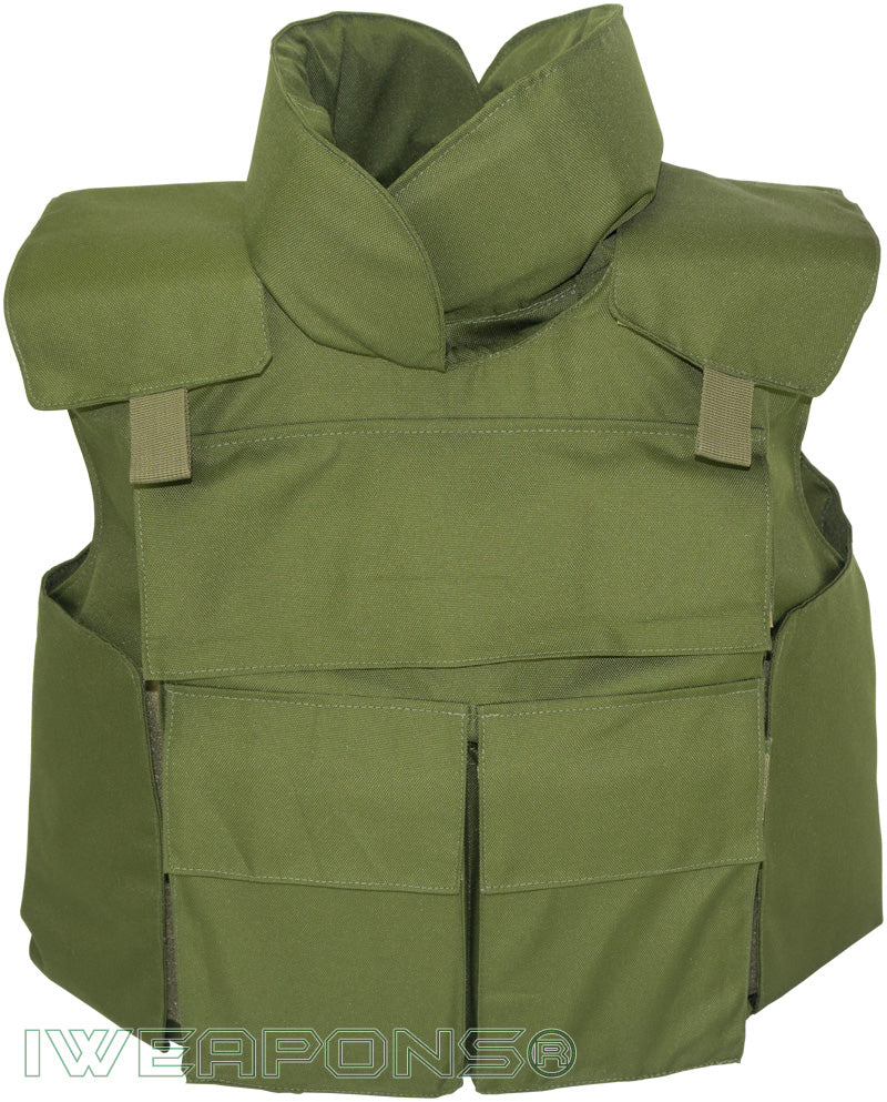 Rompi Anti Peluru Universal Hijau Delta IWEAPONS® IIIA