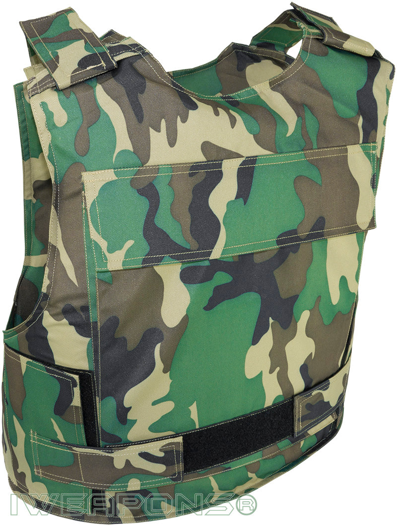 IWEAPONS® Military Patrol Lightweight Camo Bulletproof Vest