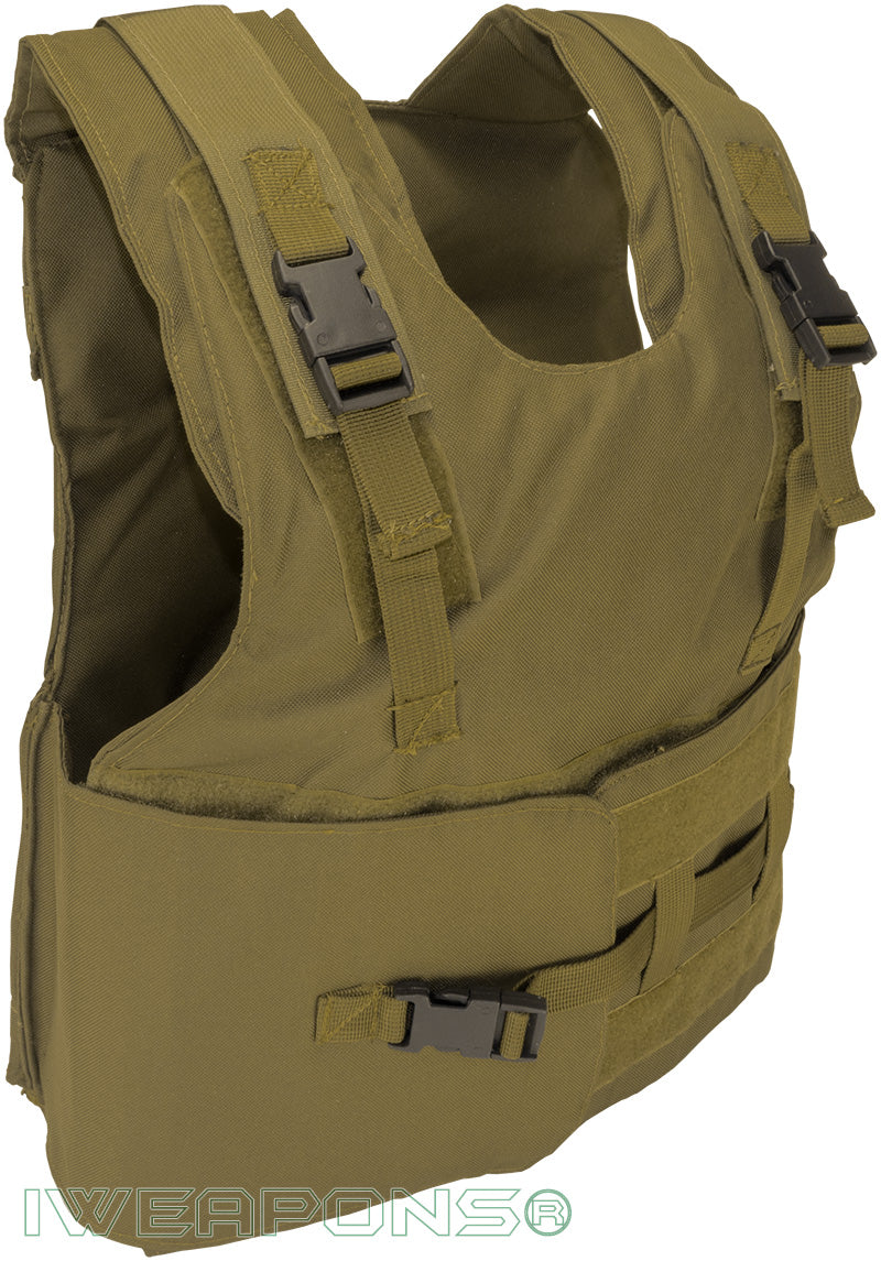 IWEAPONS® Zahal Hashmonai Level III / 3 Bulletproof Vest – Tan
