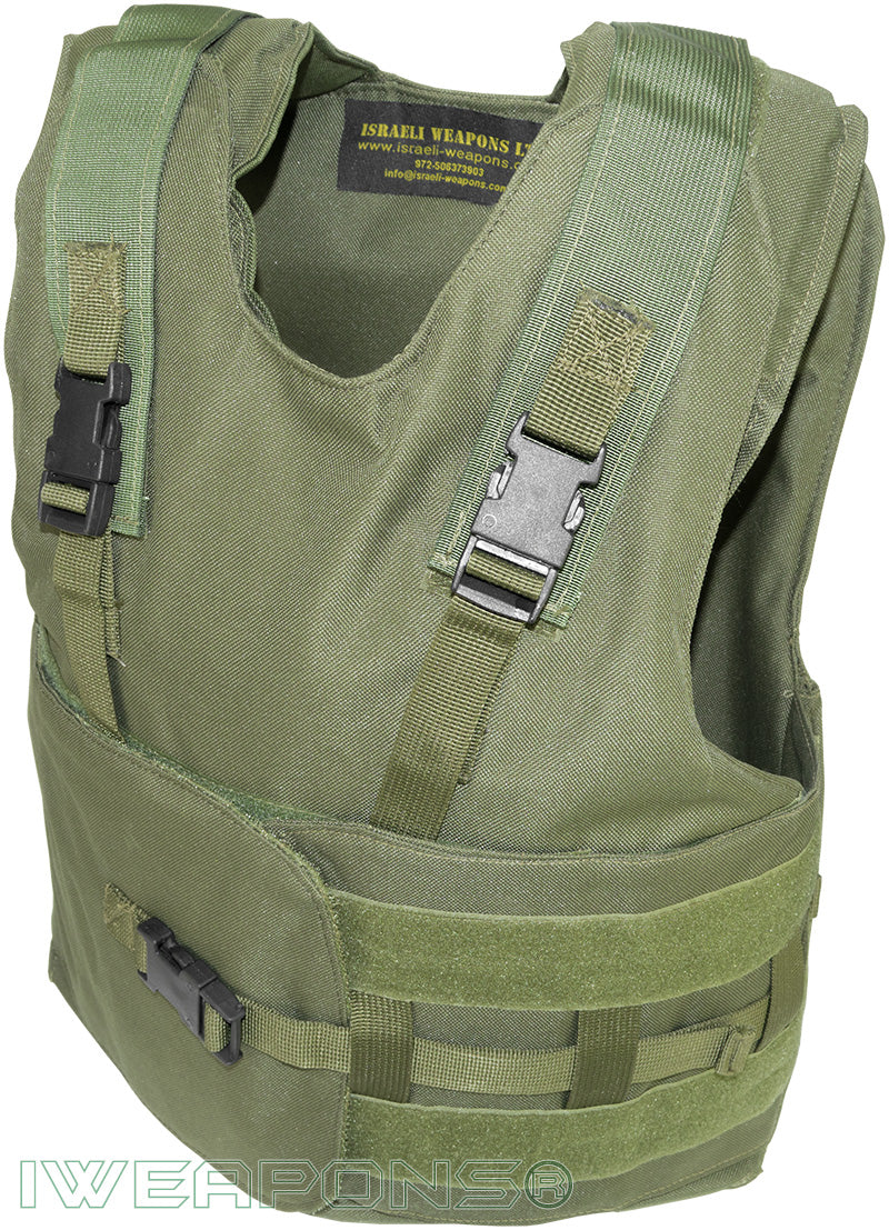 IWEAPONS® Zahal Hashmonai Level III / 3 Bulletproof Vest – Green