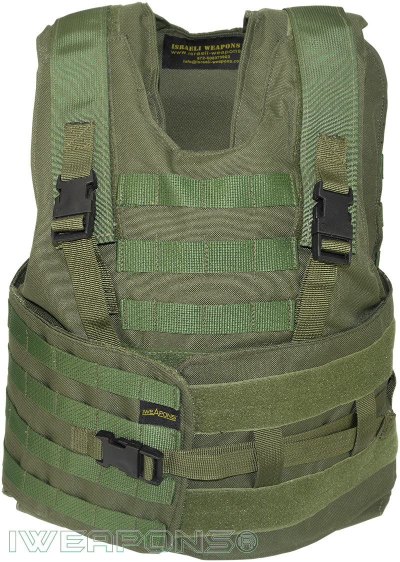 IWEAPONS® Zahal Hashmonai dengan Rompi Antipeluru MOLLE Level III / 3