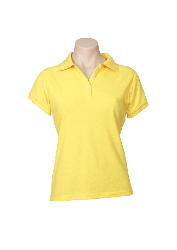 Polo Lengan Pendek Neon Wanita