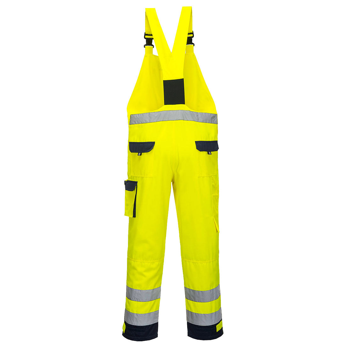 Dijon Hi-Vis Contrast Work Bib and Brace