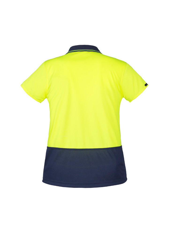 Polo Wanita Hi Vis Basic Lengan Pendek