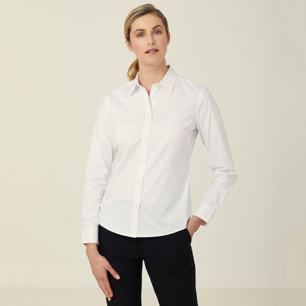 AVIGNON STRETCH LONG SLEEVE SLIM SHIRT