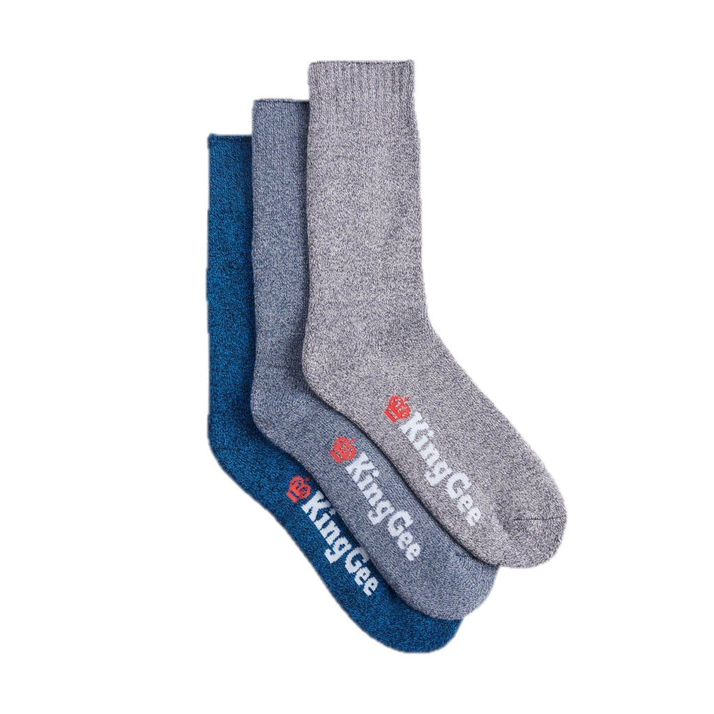 Men's Bamboo 3-Pack Work Socks