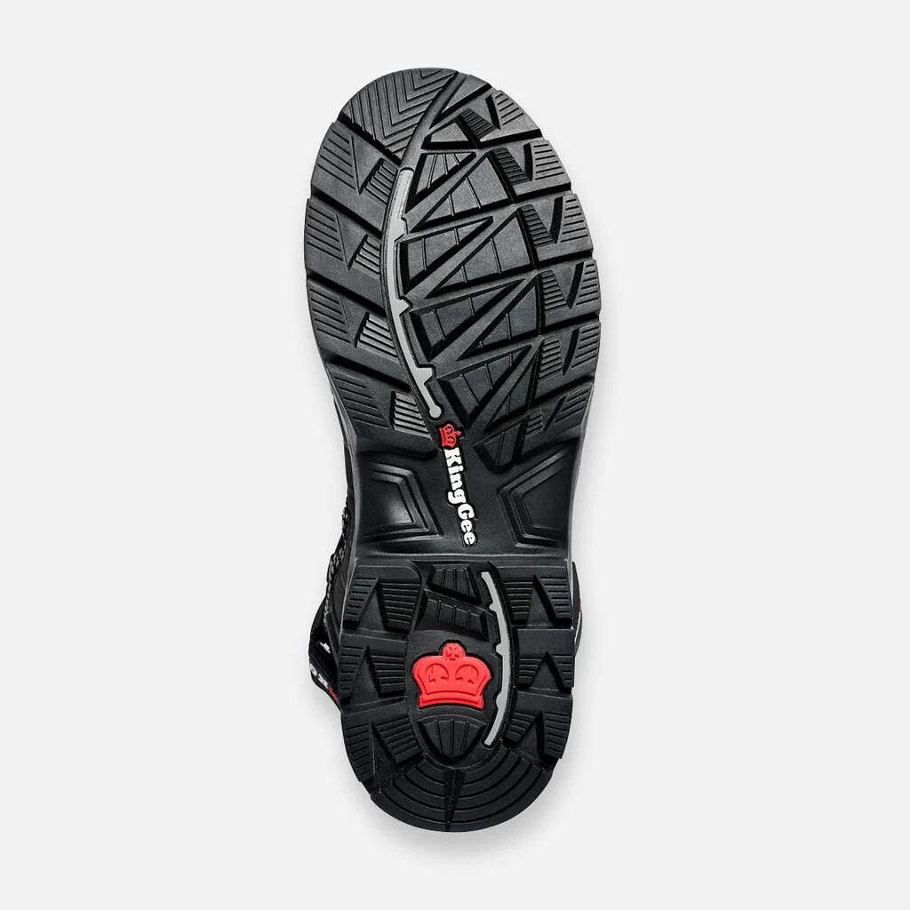 Botas de trabalho Quantum Hybrid com biqueira composta, cano de 5 polegadas - Pretas