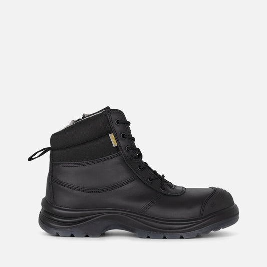 Tradie Zip/Lace Composite Safety Work Boots 6