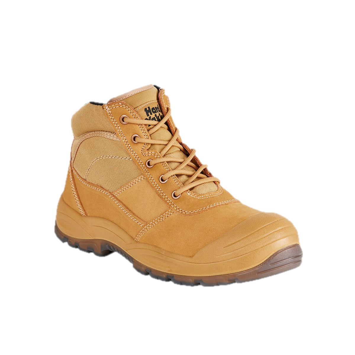 UTILITY SAFETY BOOT – angled view, lace side