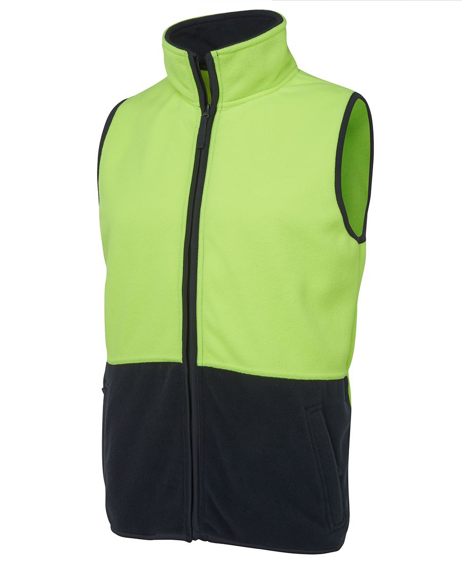 JB's HV POLAR VEST – angled view