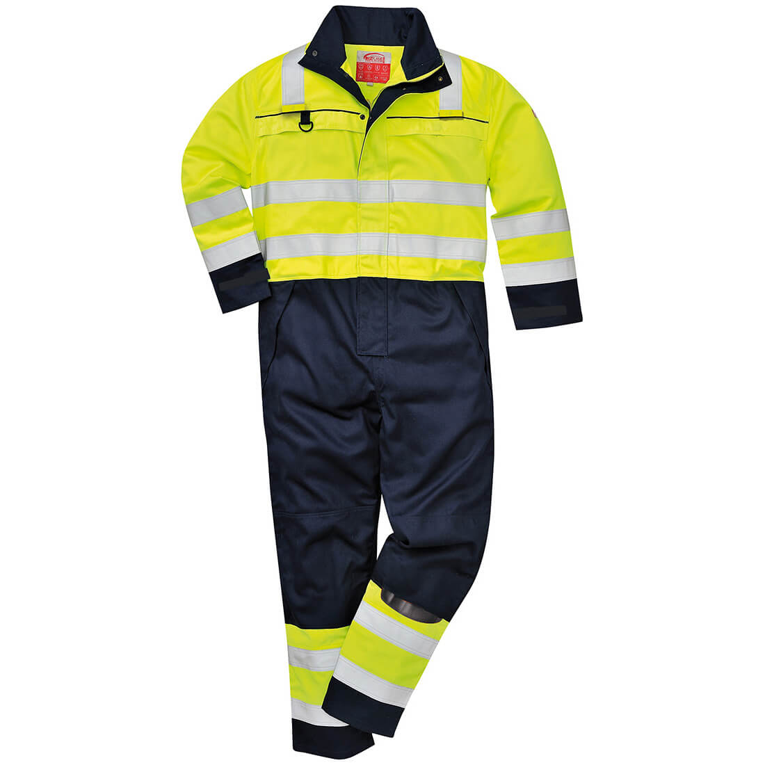 Hi-Vis Multi-Norm Coverall – angled view