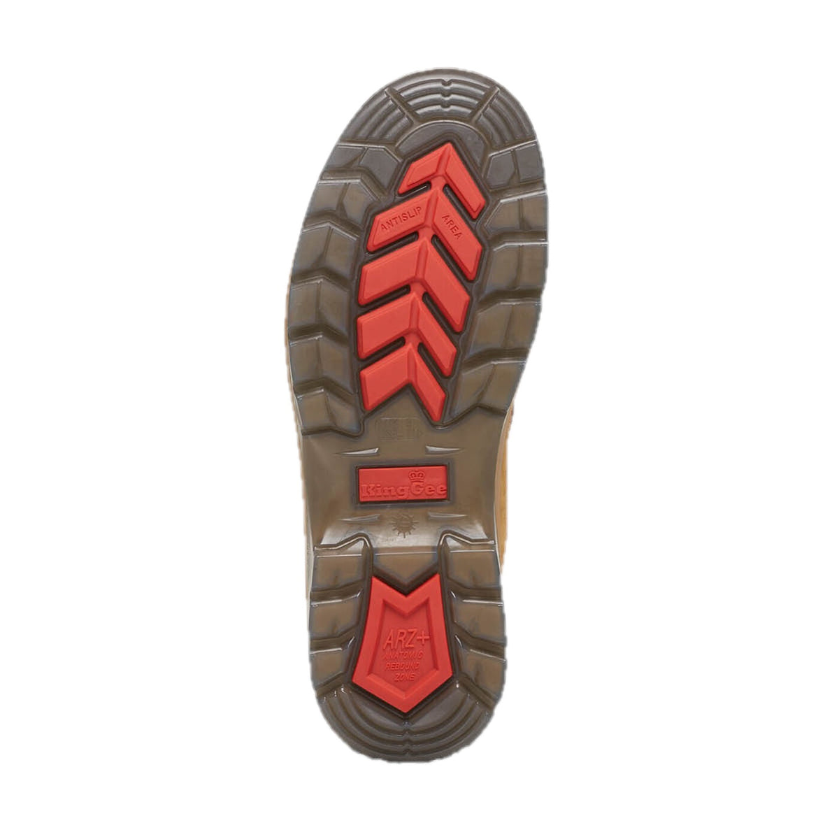 Tradie Zip/Lace Composite Safety Work Boots 6" – sole