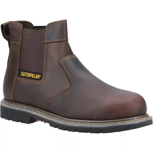 Sepatu Keselamatan Dealer CAT Powerplant SB Brown