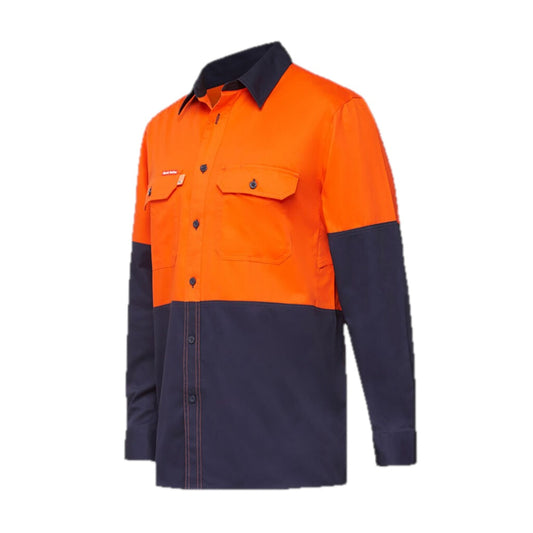 Kemeja Lengan Panjang KOOLGEAR HI-VIS 2 Warna Berventilasi
