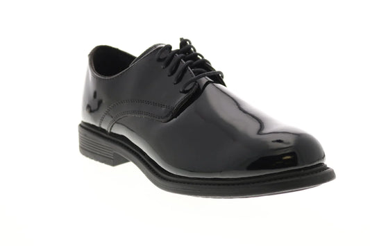 Original Swat Classic Dress Mens Black Oxfords Plain Toe Shoes