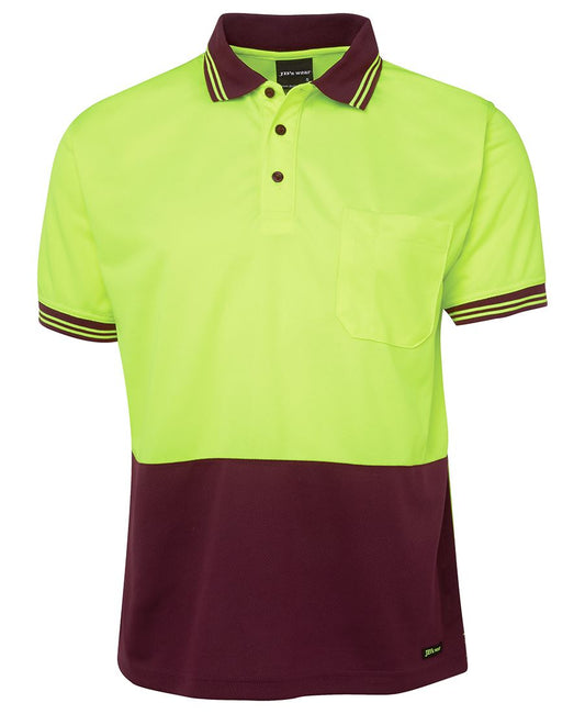 HI VIS S/S TRADITIONAL POLO