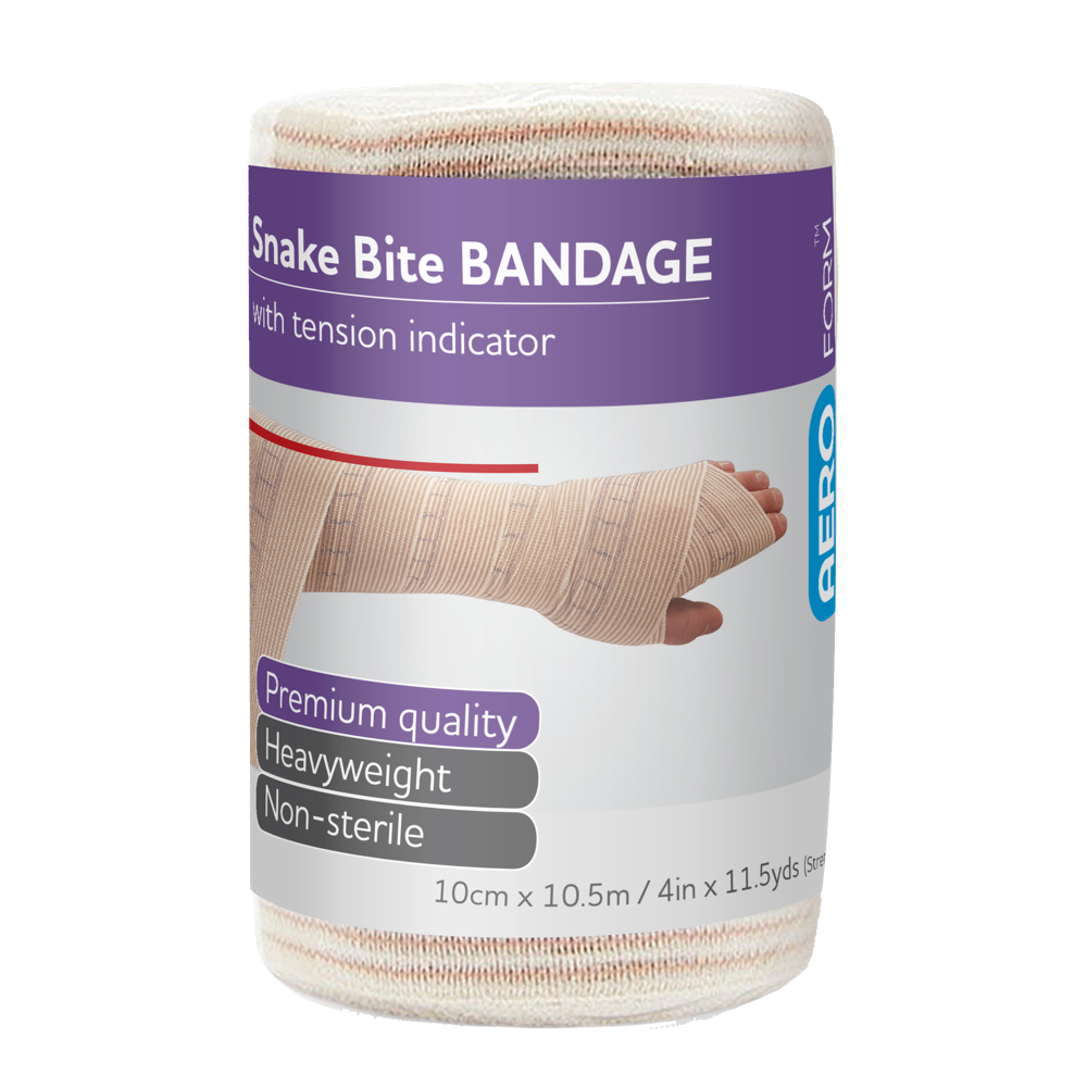 AEROFORM Snake Bite Bandage with Indicator 10cm x 10.5M