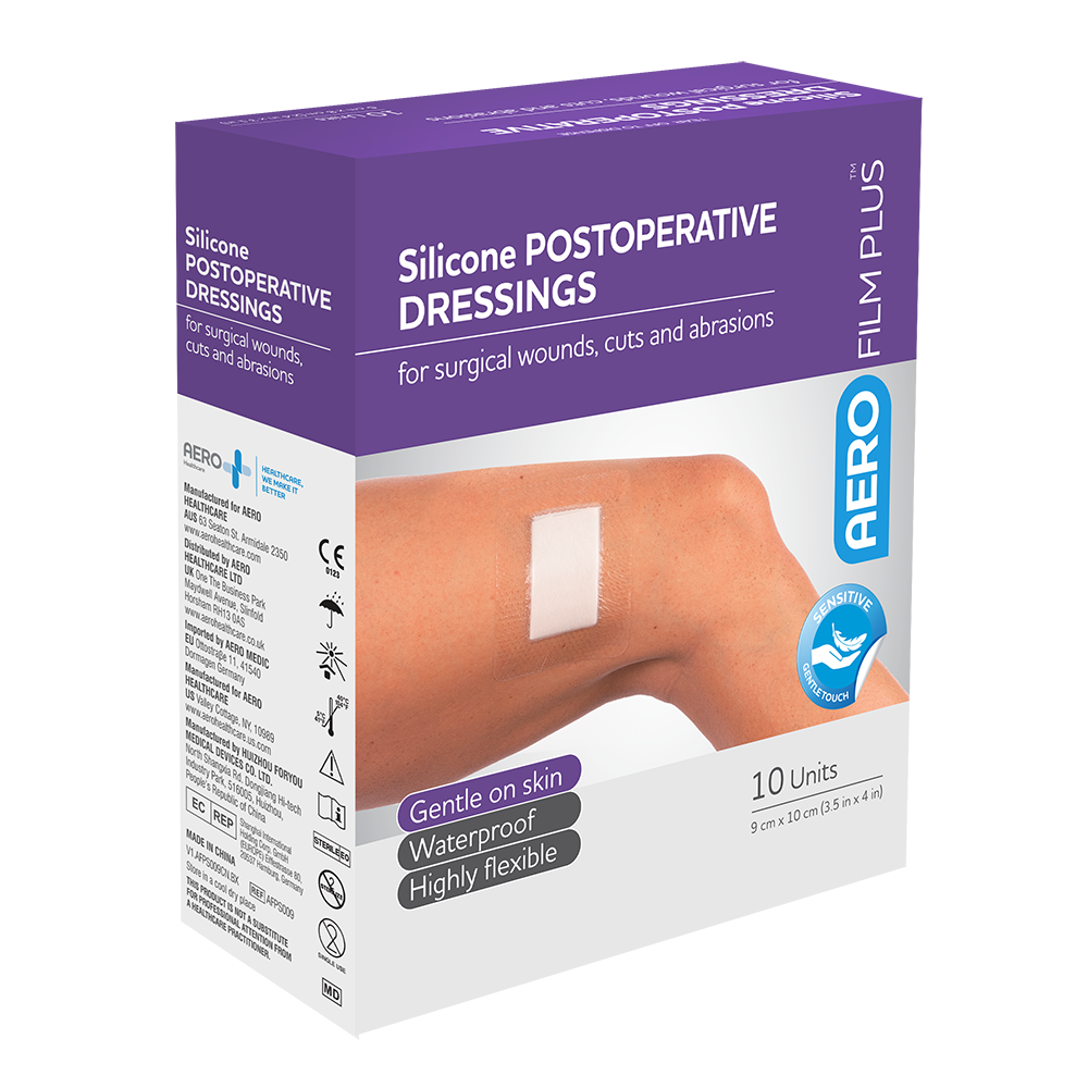 AEROFILM Sensitive Silicone Postoperative Dressing 9 x 10cm
