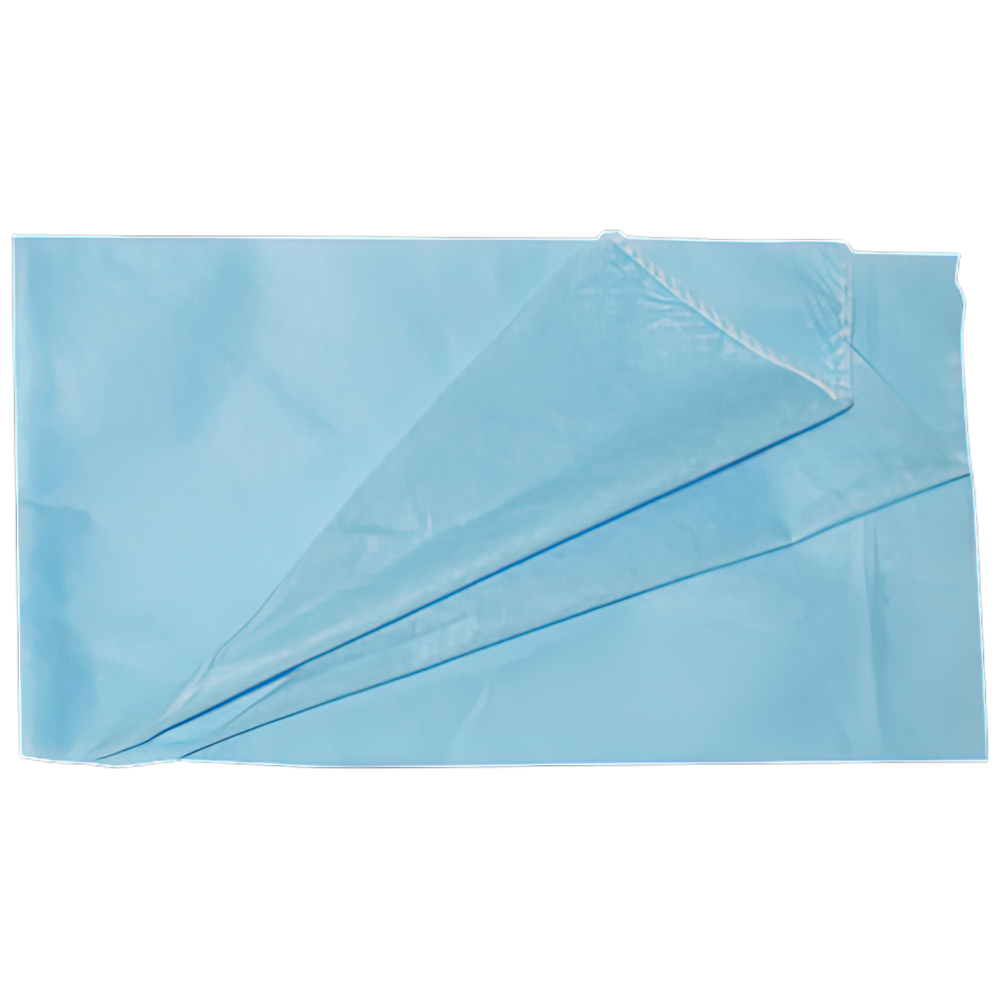 Sarung Bantal Spunbond Biru Sekali Pakai 53 x 45cm
