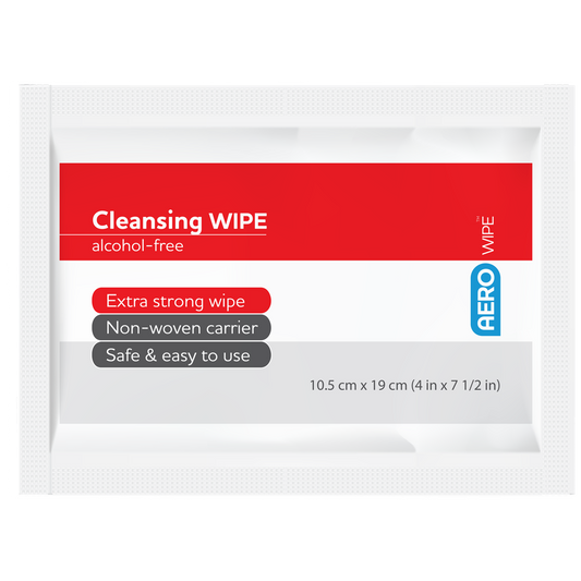 AEROWIPE Alcohol-Free Cleansing Wipes Box/2000