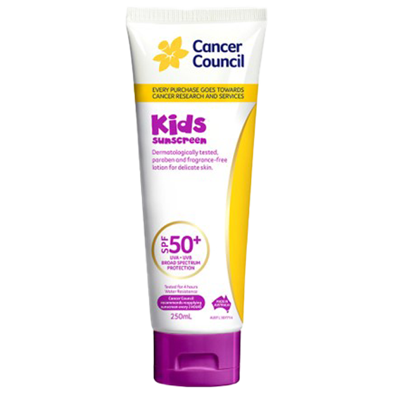 Tabung Tabir Surya Anak CANCER COUNCIL SPF50+ 250mL