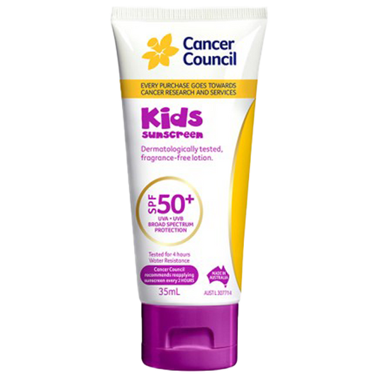 CANCER COUNCIL SPF50+ Kids Sunscreen Tube 35mL