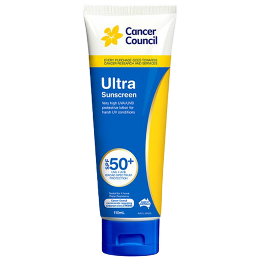 CANCER COUNCIL SPF50+ Ultra Sunscreen Tube 110mL