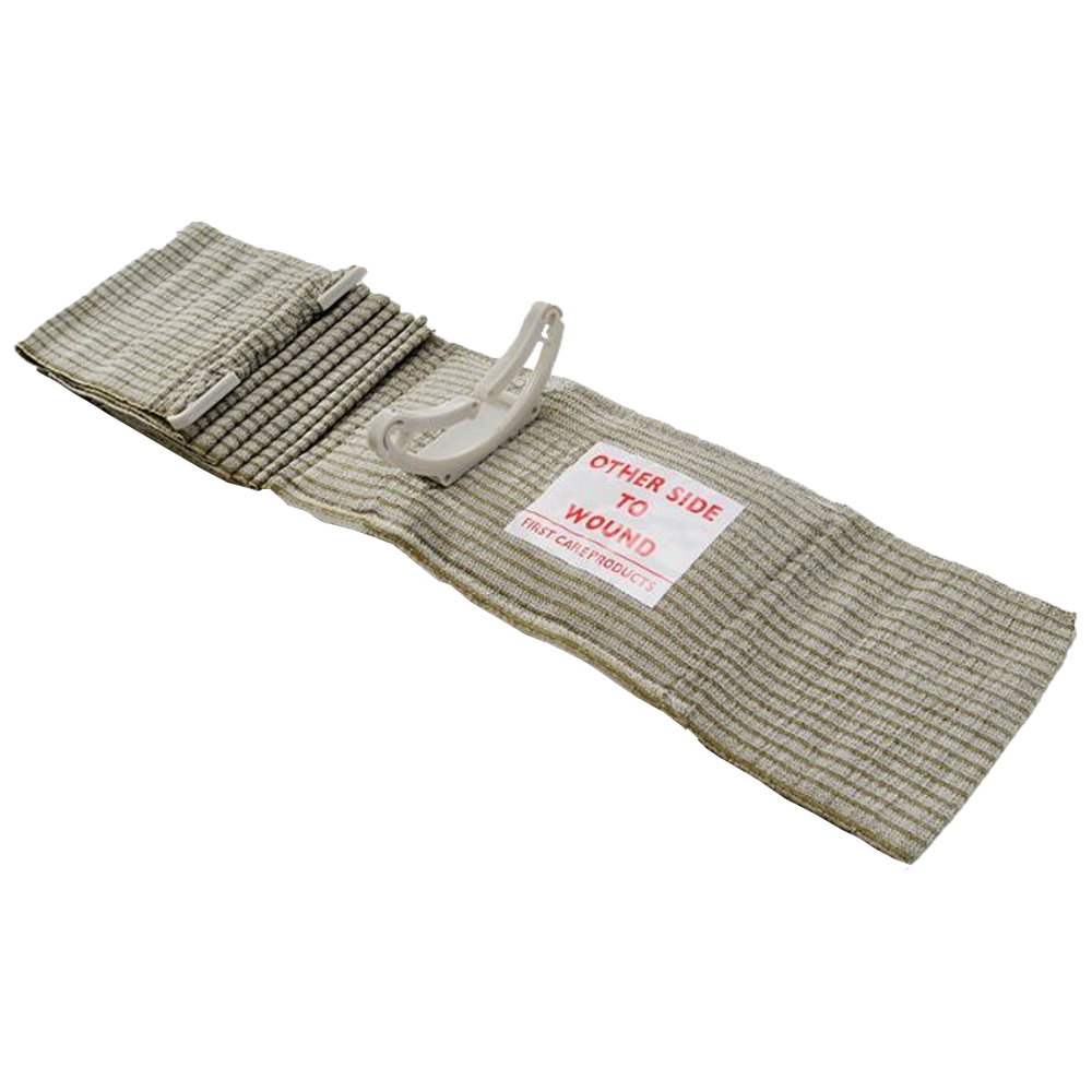 Perban Trauma & Pendarahan Militer FIRSTCARE 10 x 17 cm (Hijau)