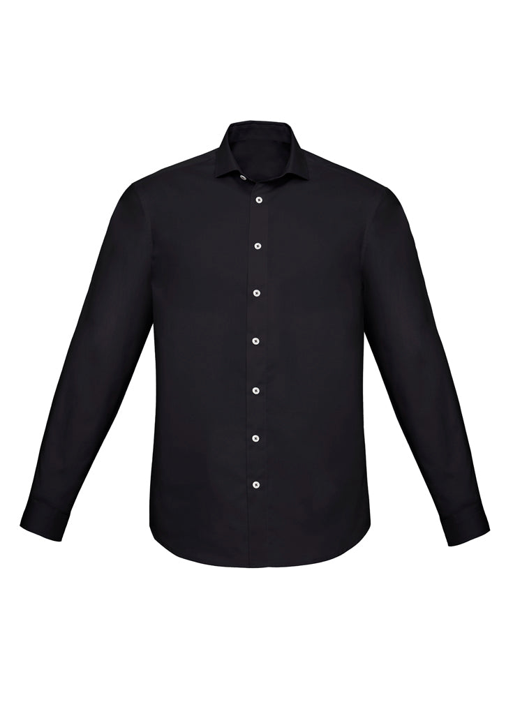 Kemeja Pria Charlie Lengan Panjang Slim Fit