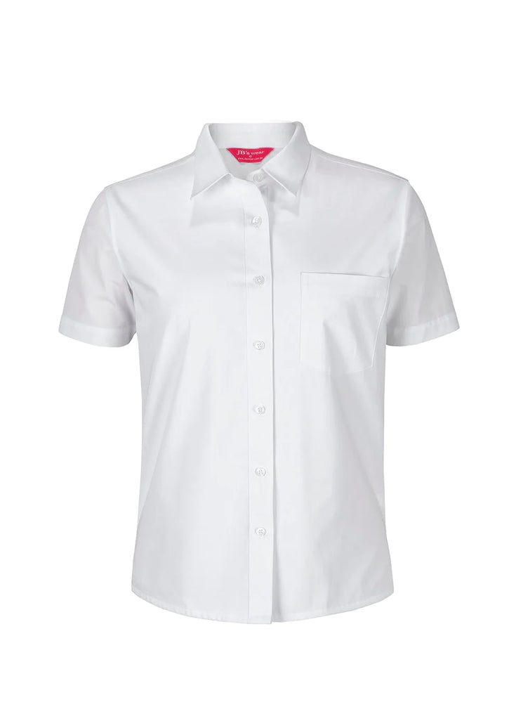 Ladies Classic S/S Poplin Shirt