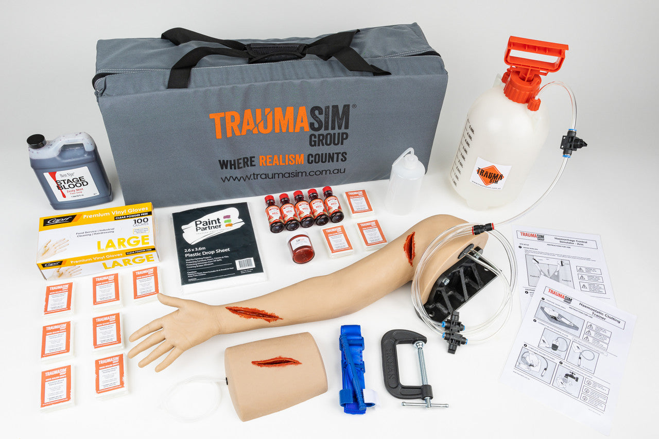 Kit Pelatih Kontrol Perdarahan TRAUMASIM - Lengan