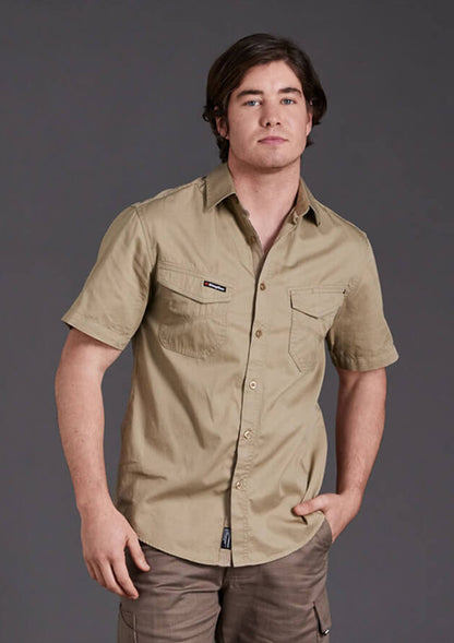Men's Work Cool 2 Shirt Short Sleeve