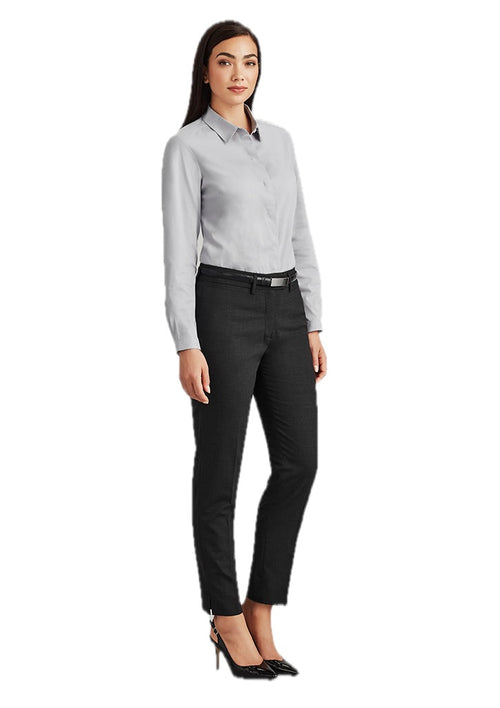 Calça de perna fina feminina Comfort Wool Stretch