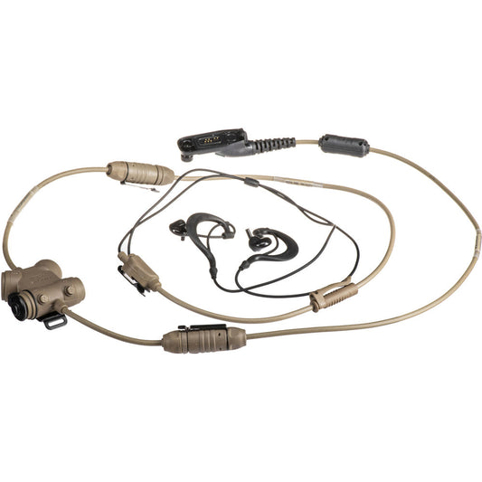 Silynx Communications CXPRRQH-D-002 CLARUS XPR, Smart Tactical Headset System with APX Adapter Cable