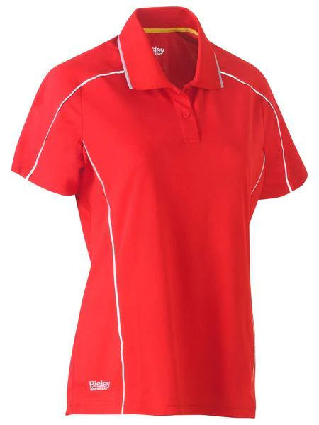 Bisley Womens Cool Mesh Polo Shirt