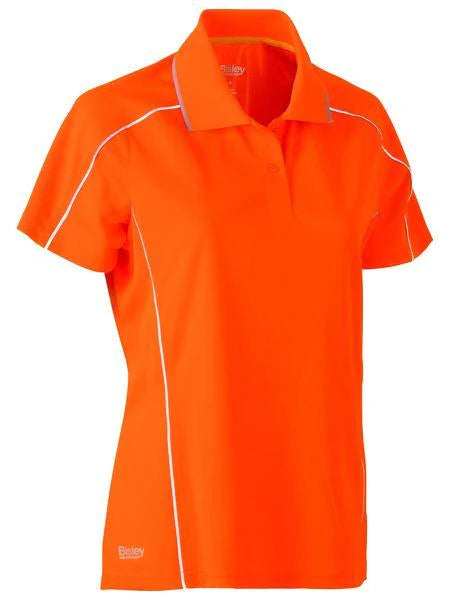 Bisley Womens Cool Mesh Polo Shirt