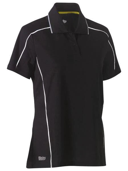 Bisley Womens Cool Mesh Polo Shirt