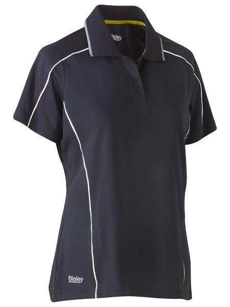Bisley Womens Cool Mesh Polo Shirt