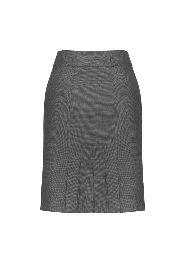 Womens Panelled Skirt With Rear Split