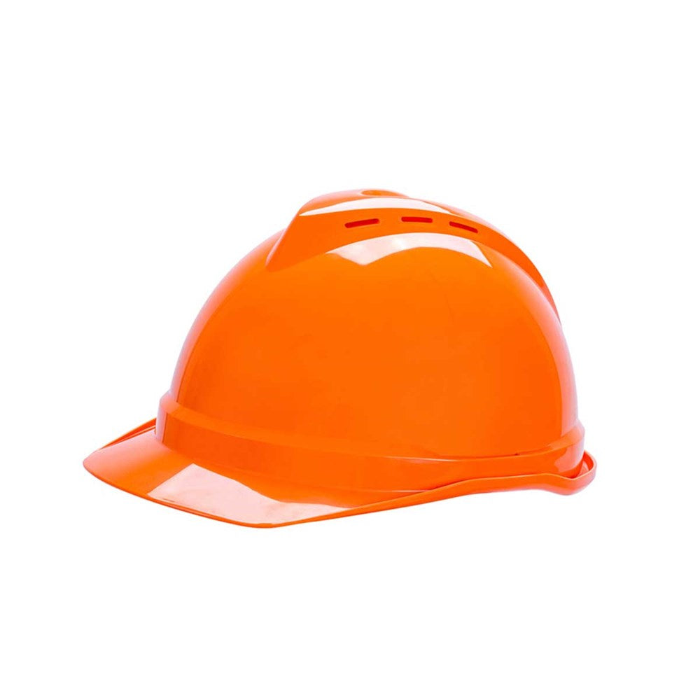 CAPACETE VENTILADO MSA V-GARD 500 (FAS-TRAC III)