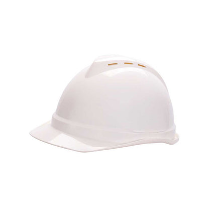 CAPACETE VENTILADO MSA V-GARD 500 (FAS-TRAC III)