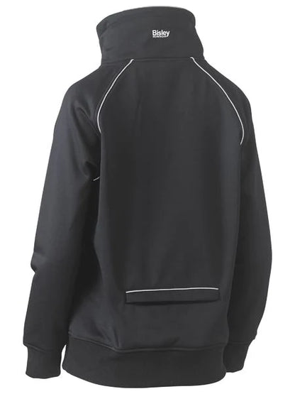 Suéter de lã de trabalho feminino Bisley