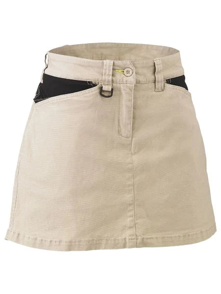 Bisley Womens Flex &amp; Move Stretch Cotton Skort