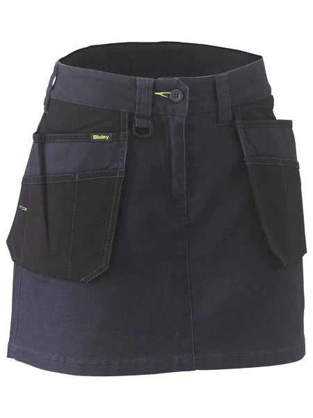 Bisley Womens Flex &amp; Move Stretch Cotton Skort