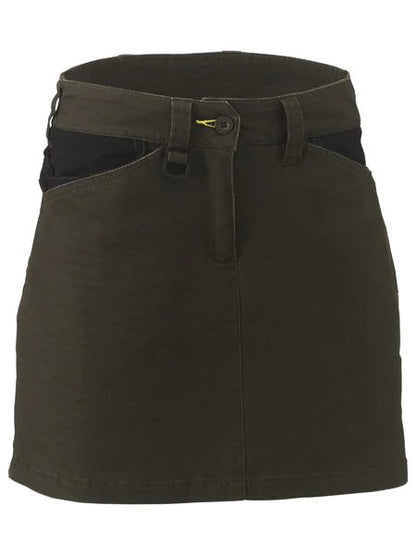 Bisley Womens Flex &amp; Move Stretch Cotton Skort