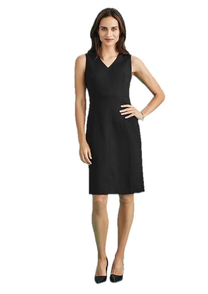 Vestido feminino sem mangas com decote em V Cool Stretch